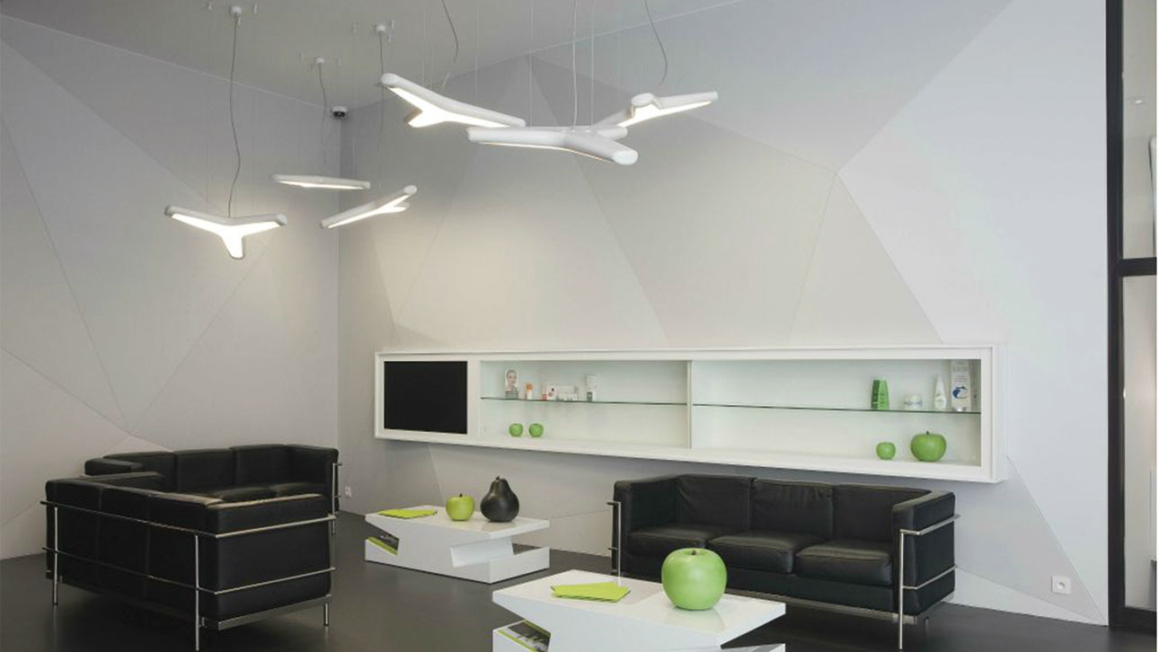 Clipso Spanndecke - Wohn- / Esszimmer